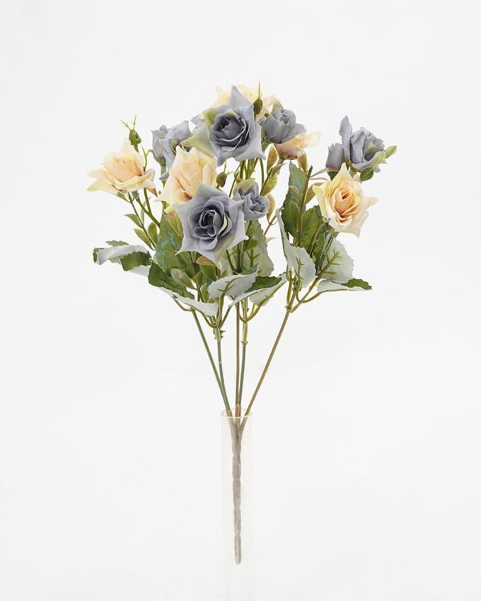 Artificial Flower 18*32cm Rose Bush*5 GS-29921022-Y1 Flowers Bush YeahFlower is one of Chinese leading OEM manufacturers and exporters , supplying the silk flowers, wholesale artificial trees