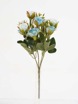 Artificial Flower 22*48cm Rose Bush*12 GS-29921027-R1 Flowers Bush 3,000+ sqm showroom with thousands of artificial flowers, plants & trees ready for global sourcing.