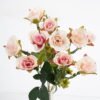 Artificial Flower 13*28cm Rose Bush*5 GS-29921028-P1 Flowers Bush YeahFlower is one of Chinese leading OEM manufacturers and exporters , supplying the silk flowers, wholesale artificial trees