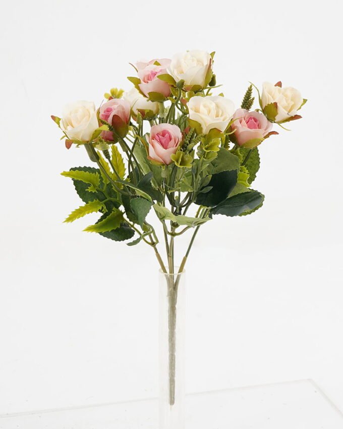 Artificial Flower 13*28cm Rose Bush*5 GS-29921028-P2 Flowers Bush 3,000+ sqm showroom with thousands of artificial flowers, plants & trees ready for global sourcing.