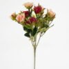 Artificial Flower 13*28cm Rose Bush*5 GS-29921028-R1 Flowers Bush 3,000+ sqm showroom with thousands of artificial flowers, plants & trees ready for global sourcing.