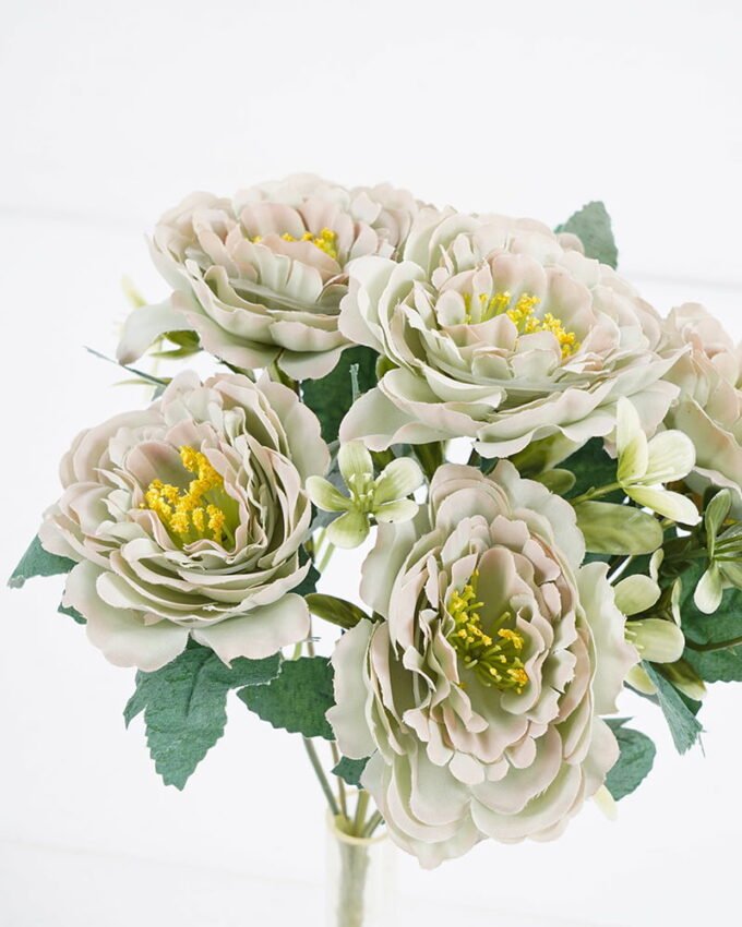 Artificial Flower 19*30cm Rose Bush*6 GS-29921020-B1 Flowers Bush 3,000+ sqm showroom with thousands of artificial flowers, plants & trees ready for global sourcing.