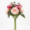 Artificial Flower 35*40cm Rose bush*12 GS-06021029 Bouquet 3,000+ sqm showroom with thousands of artificial flowers, plants & trees ready for global sourcing.