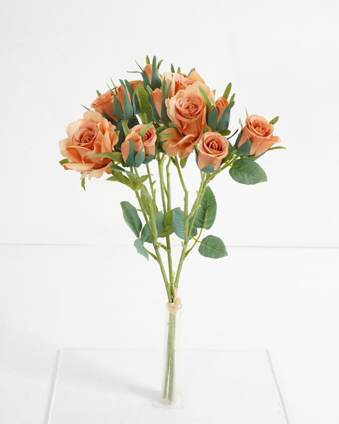 Artificial Flower 15*15*43CM  Rose bush*15 GS-64421008 Single Flowers YeahFlower is one of Chinese leading OEM manufacturers and exporters , supplying the silk flowers, wholesale artificial trees