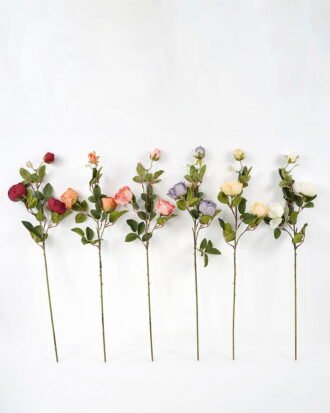 Artificial Flower 19*12*78CM Rose spray*3 GS-62421004 Single Flowers YeahFlower is one of Chinese leading OEM manufacturers and exporters , supplying the silk flowers, wholesale artificial trees
