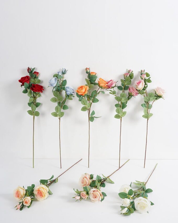 Artificial Flower 18*13*68CM Rose spray*4 GS-64421004 Single Flowers YeahFlower is one of Chinese leading OEM manufacturers and exporters , supplying the silk flowers, wholesale artificial trees