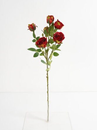 Artificial Flower 15*15*43CM  Rose bush*15 GS-64421008 Single Flowers 3,000+ sqm showroom with thousands of artificial flowers, plants & trees ready for global sourcing.
