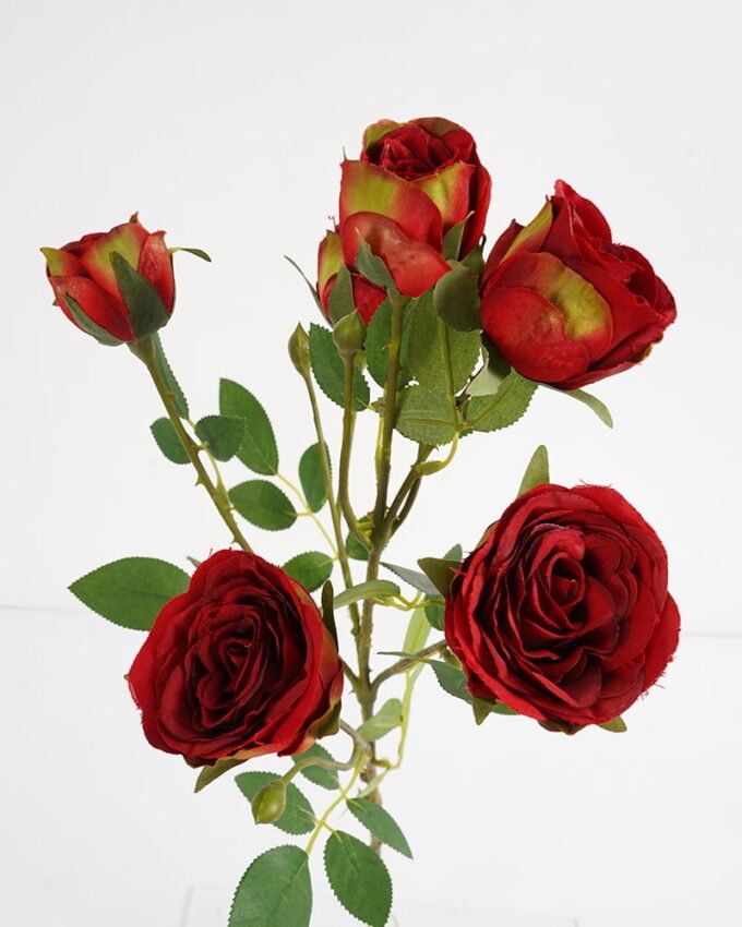 Artificial Flower 13*13*65CM Rose spray*6 GS-64421006-R2 Single Flowers YeahFlower is one of Chinese leading OEM manufacturers and exporters , supplying the silk flowers, wholesale artificial trees