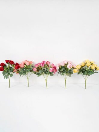 Artificial Flower 15*37CM Daffodil bush*2 GS-65121002 Flowers Bush 3,000+ sqm showroom with thousands of artificial flowers, plants & trees ready for global sourcing.