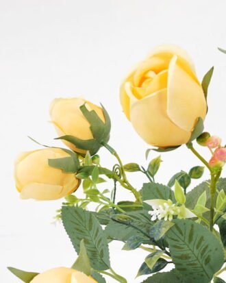 Artificial Flower 28*28*35CM Rose x5 x2 GS-62421001 Flowers Bush YeahFlower is one of Chinese leading OEM manufacturers and exporters , supplying the silk flowers, wholesale artificial trees