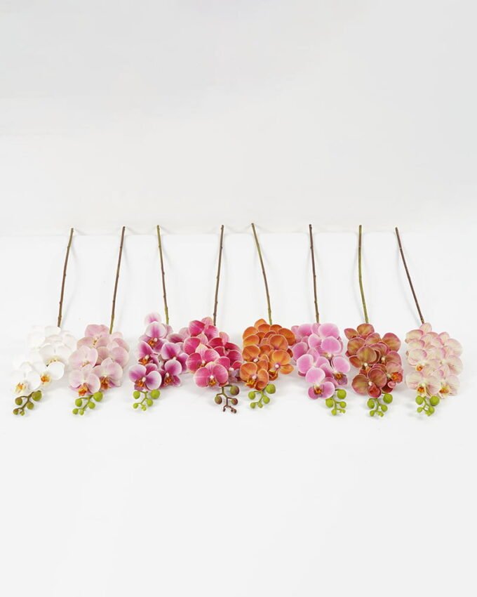 Artificial Flower 11*63CM Singel Mini Orchid*7 GS-64921007-O1 Single Flowers YeahFlower is one of Chinese leading OEM manufacturers and exporters , supplying the silk flowers, wholesale artificial trees