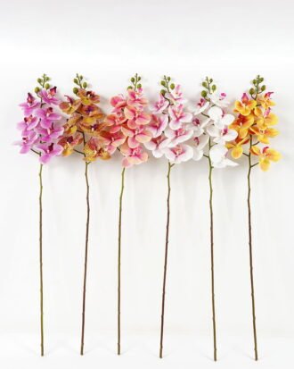 Artificial Flower 18*92CM Singel Orchid*7 GS-64921005 Single Flowers YeahFlower is one of Chinese leading OEM manufacturers and exporters , supplying the silk flowers, wholesale artificial trees