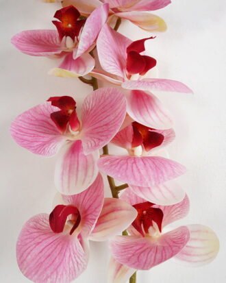 Artificial Flower 15*9*95CM  Singel Orchid*9 GS-64421010 Single Flowers YeahFlower is one of Chinese leading OEM manufacturers and exporters , supplying the silk flowers, wholesale artificial trees