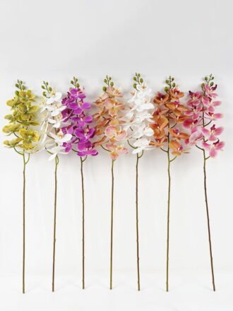 Artificial Flower 18*92CM Singel Orchid*7 GS-64921005 Single Flowers 3,000+ sqm showroom with thousands of artificial flowers, plants & trees ready for global sourcing.