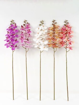 Artificial Flower 20*75CM spray Orchid *2 GS-64921009 Single Flowers 3,000+ sqm showroom with thousands of artificial flowers, plants & trees ready for global sourcing.