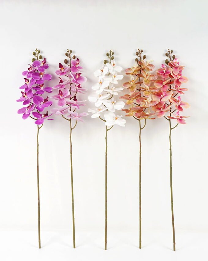 Artificial Flower 18*94CM Singel Orchid*9 GS-64921010 Single Flowers YeahFlower is one of Chinese leading OEM manufacturers and exporters , supplying the silk flowers, wholesale artificial trees