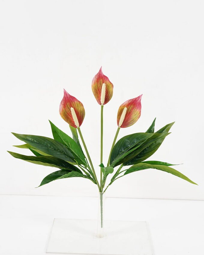 Artificial Flower 40*40*48CM Spathiphyllum GS-52321010-P1 Flowers Bush YeahFlower is one of Chinese leading OEM manufacturers and exporters , supplying the silk flowers, wholesale artificial trees
