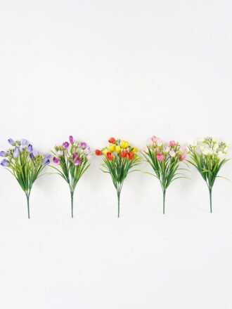 Artificial Flower 22*35cm Tulip Bush*6 GS-29921017-P1 Flowers Bush 3,000+ sqm showroom with thousands of artificial flowers, plants & trees ready for global sourcing.