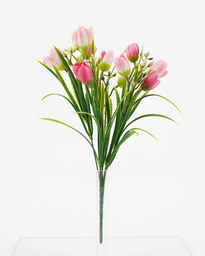 Artificial Flower Tulip Bush 6 GS-29921017-P1 Artificial Flower 22*35cm Tulip Bush*6 GS-29921017-P1 Flowers Bush YeahFlower is one of Chinese leading OEM manufacturers and exporters , supplying the silk flowers, wholesale artificial trees