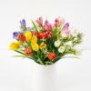 Artificial Flower 22*35cm Tulip Bush*6 GS-29921017-Y1 Flowers Bush YeahFlower is one of Chinese leading OEM manufacturers and exporters , supplying the silk flowers, wholesale artificial trees