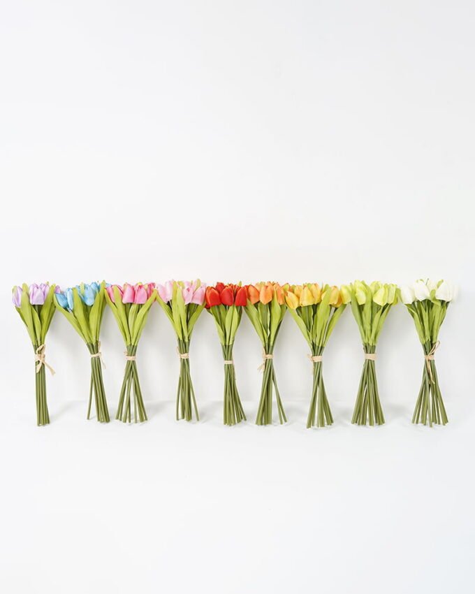 Artificial Flower 15*30cm Tulips bouquet*12 GS-26221060 Bouquet YeahFlower is one of Chinese leading OEM manufacturers and exporters , supplying the silk flowers, wholesale artificial trees