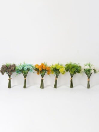 Artificial Flower 15*58cm Plastic fruit Bouquet*3 GS-51621005-G1 Bouquet 3,000+ sqm showroom with thousands of artificial flowers, plants & trees ready for global sourcing.