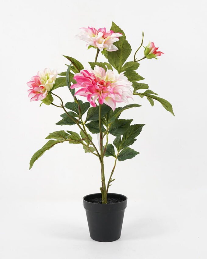 Artificial Flower 42*32*57cm dahlia in pp pot GS-06021024 Potted Flowers&Plants YeahFlower is one of Chinese leading OEM manufacturers and exporters , supplying the silk flowers, wholesale artificial trees
