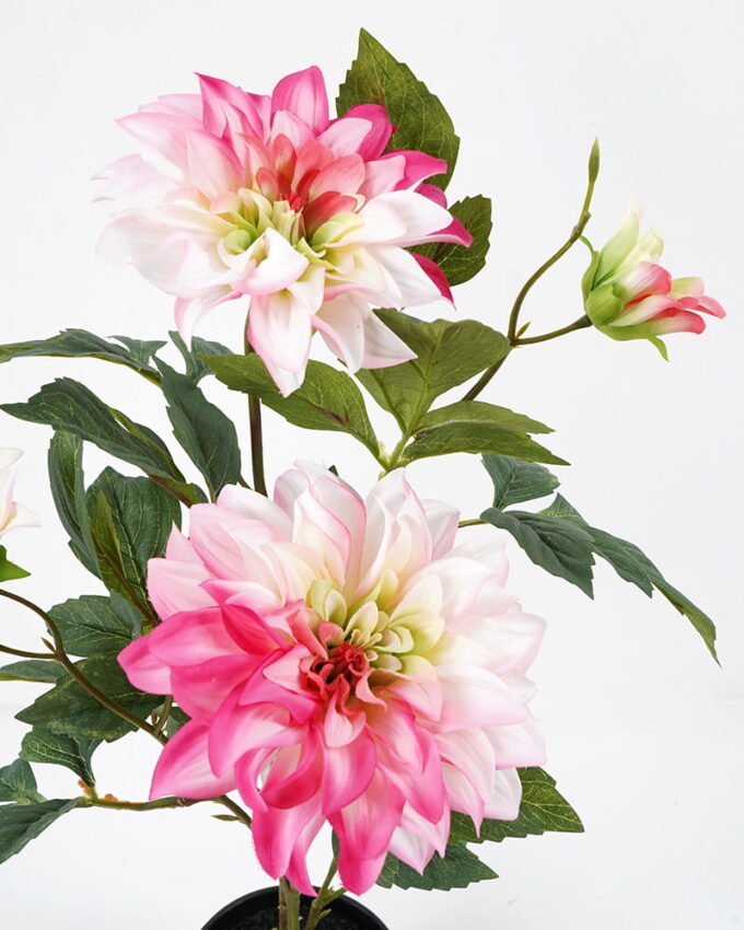 Artificial Flower 42*32*57cm dahlia in pp pot GS-06021024 Potted Flowers&Plants YeahFlower is one of Chinese leading OEM manufacturers and exporters , supplying the silk flowers, wholesale artificial trees