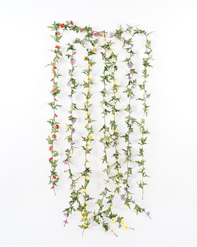 Artificial Flower 164*10cm daisy Garland GS-26221076 Banners&Garlands YeahFlower is one of Chinese leading OEM manufacturers and exporters , supplying the silk flowers, wholesale artificial trees