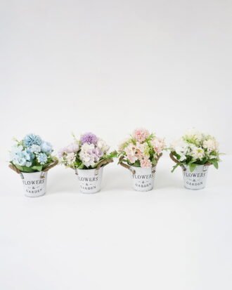 Artificial Flower 18*18*23cm flower in Metal pot GS-03321141-Z1 Potted Flowers&Plants YeahFlower is one of Chinese leading OEM manufacturers and exporters , supplying the silk flowers, wholesale artificial trees