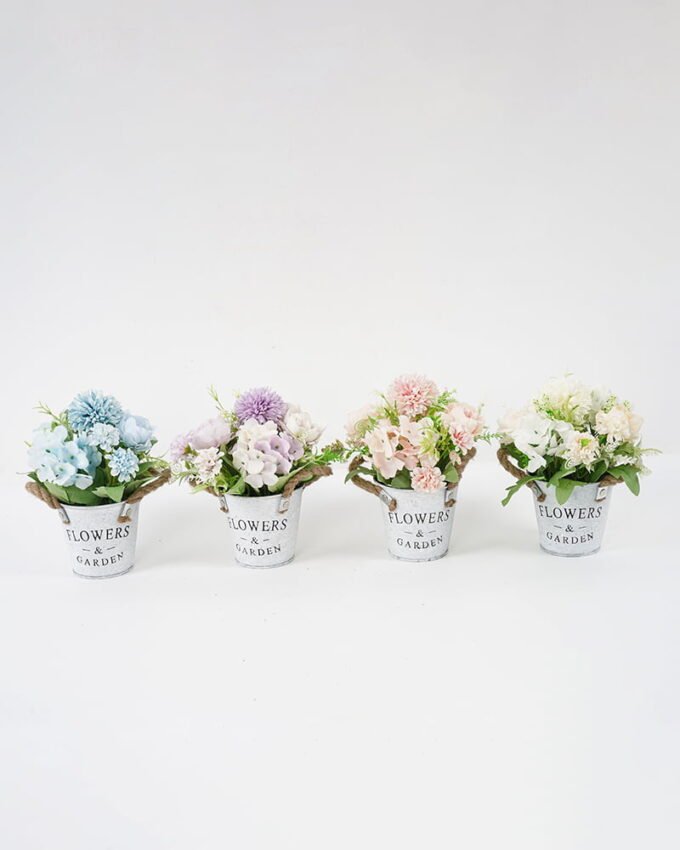 Artificial Flower 18*18*23cm flower in Metal pot GS-03321141-Z1 Potted Flowers&Plants YeahFlower is one of Chinese leading OEM manufacturers and exporters , supplying the silk flowers, wholesale artificial trees
