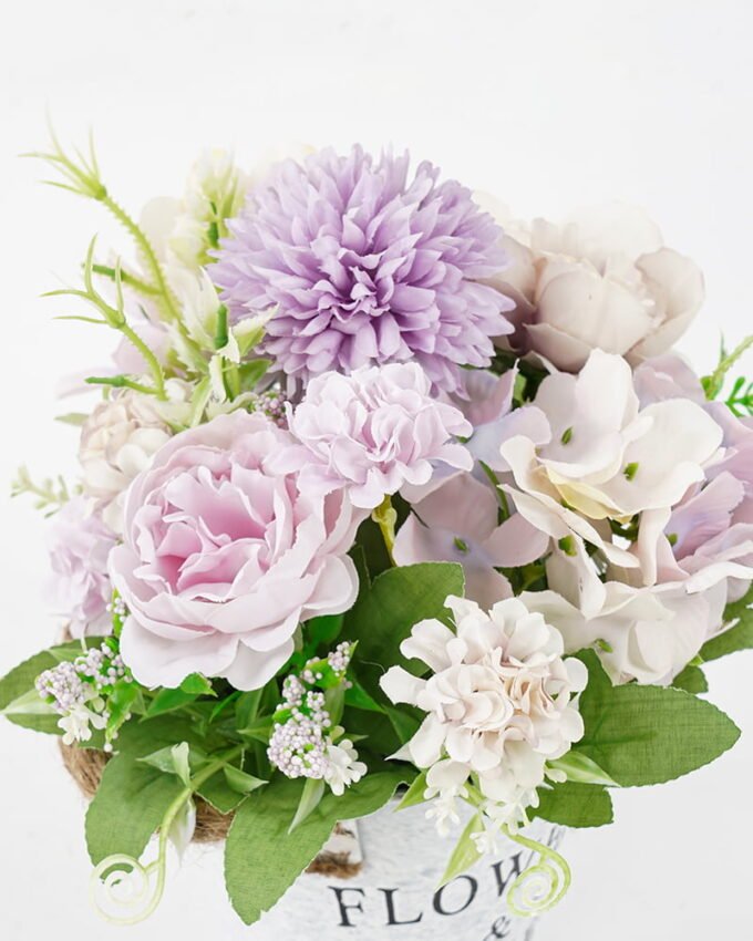 Artificial Flower 18*18*23cm flower in Metal pot GS-03321141-Z1 Potted Flowers&Plants YeahFlower is one of Chinese leading OEM manufacturers and exporters , supplying the silk flowers, wholesale artificial trees