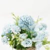 Artificial Flower 18*18*23cm flower in Metal pot GS-03321142-B1 Potted Flowers&Plants YeahFlower is one of Chinese leading OEM manufacturers and exporters , supplying the silk flowers, wholesale artificial trees
