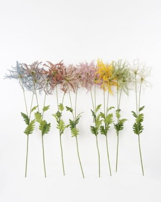 Artificial Flower 38*117cmfoam powder flower spray*2 GS-26221051 Single Flowers YeahFlower is one of Chinese leading OEM manufacturers and exporters , supplying the silk flowers, wholesale artificial trees