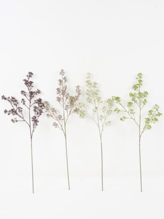 Artificial Flower 18*81cm Artificial flower spray*5 GS-26221041 Single Flowers 3,000+ sqm showroom with thousands of artificial flowers, plants & trees ready for global sourcing.