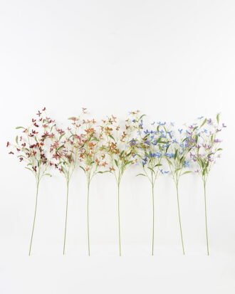 Artificial Flower 26*103cm mini orchid spray GS-26221043 Single Flowers YeahFlower is one of Chinese leading OEM manufacturers and exporters , supplying the silk flowers, wholesale artificial trees