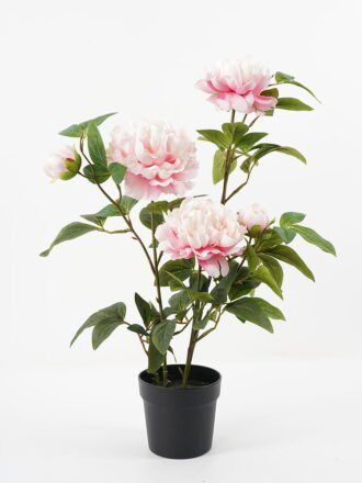 Artificial Flower 36*49cm hydrangea in pp pot GS-06021021 Potted Flowers&Plants 3,000+ sqm showroom with thousands of artificial flowers, plants & trees ready for global sourcing.