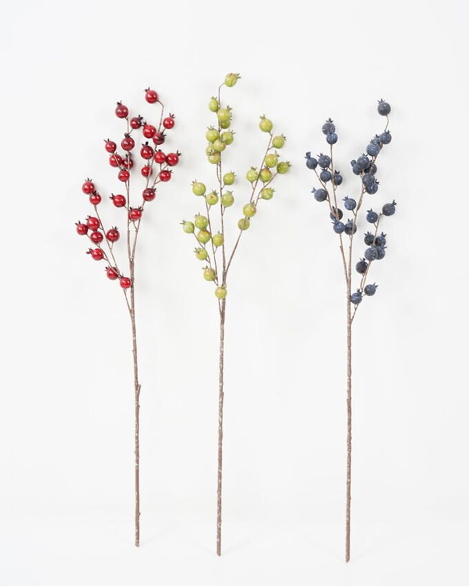 Artificial Flower 15*66cm wild fruit Spray*3 GS-51621017 Single Flowers YeahFlower is one of Chinese leading OEM manufacturers and exporters , supplying the silk flowers, wholesale artificial trees