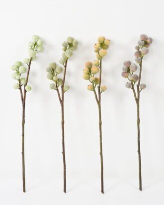 Artificial Flower 15*68cm wild fruit Spray*3 GS-51621018 Single Flowers YeahFlower is one of Chinese leading OEM manufacturers and exporters , supplying the silk flowers, wholesale artificial trees