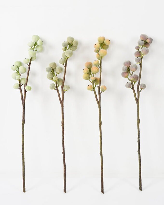 Artificial Flower 15*68cm wild fruit Spray*3 GS-51621018 Single Flowers YeahFlower is one of Chinese leading OEM manufacturers and exporters , supplying the silk flowers, wholesale artificial trees