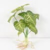 Artificial Plant 30*20*38CM Calla lily leaf GS-00121007 Potted Flowers&Plants YeahFlower is one of Chinese leading OEM manufacturers and exporters , supplying the silk flowers, wholesale artificial trees