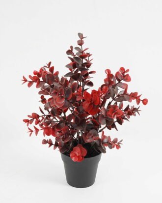 Artificial Plant 27*27*33cm Eucalyptus in PP pot GS-03321146 Potted Flowers&Plants YeahFlower is one of Chinese leading OEM manufacturers and exporters , supplying the silk flowers, wholesale artificial trees