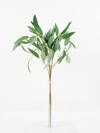 Artificial Plant 28*39cm Eucalyptus leaves with fruit spray*6 GS-26221075 Leaves&Sprays&Foliages 3,000+ sqm showroom with thousands of artificial flowers, plants & trees ready for global sourcing.