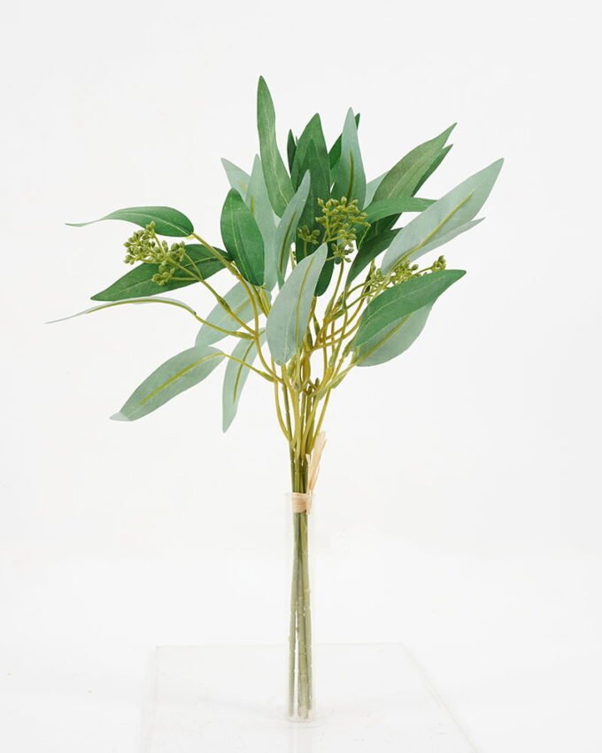 Artificial Plant 28*39cm Eucalyptus leaves with fruit spray*6 GS-26221075 Leaves&Sprays&Foliages YeahFlower is one of Chinese leading OEM manufacturers and exporters , supplying the silk flowers, wholesale artificial trees