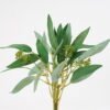 Artificial Plant 28*39cm Eucalyptus leaves with fruit spray*6 GS-26221075 Leaves&Sprays&Foliages YeahFlower is one of Chinese leading OEM manufacturers and exporters , supplying the silk flowers, wholesale artificial trees
