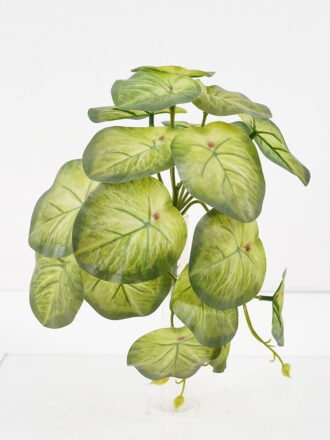 Artificial Plant 25*18*17CM Mini Taro leaf GS-52321003 Leaves&Sprays&Foliages 3,000+ sqm showroom with thousands of artificial flowers, plants & trees ready for global sourcing.
