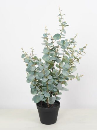 Artificial Tree 70*70*150cm Eucalyptus in pp pot GS-58421015 Tree&Plant 3,000+ sqm showroom with thousands of artificial flowers, plants & trees ready for global sourcing.