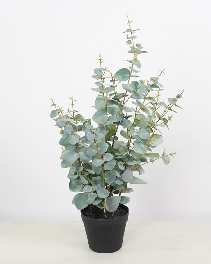 Artificial Tree 48*48*75cm Eucalyptus in pp pot GS-58421014 Tree&Plant 3,000+ sqm showroom with thousands of artificial flowers, plants & trees ready for global sourcing.