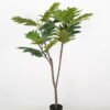Artificial Tree 100*82*120cm breadfruit tree in pp pot GS-58421007 Tree&Plant YeahFlower is one of Chinese leading OEM manufacturers and exporters , supplying the silk flowers, wholesale artificial trees