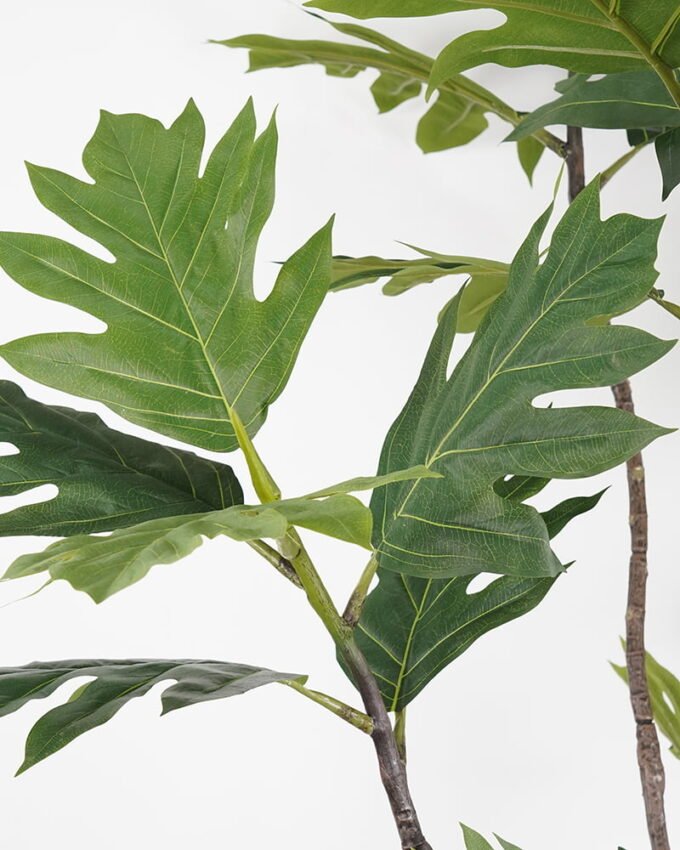 Artificial Tree 150*130*220cm breadfruit tree in pp pot GS-58421010 Tree&Plant YeahFlower is one of Chinese leading OEM manufacturers and exporters , supplying the silk flowers, wholesale artificial trees